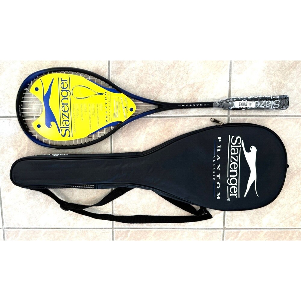 SLAZENGER Squash Racket Phantom Classic Racquet New WITH COVER